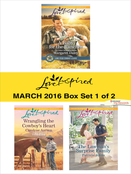Title details for Love Inspired March 2016--Box Set 1 of 2 by Margaret Daley - Available